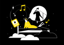 پیش‌نمایش فایل listening-to-music-3114377 از پک کسب‌وکار و هوش