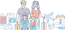 پیش‌نمایش فایل family-vacation-3149156 از پک متفرقه