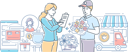 پیش‌نمایش فایل flower-delivery-3149141 از پک متفرقه