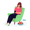 پیش‌نمایش فایل woman-chatting-with-friends-3166121 از پک فعالیت