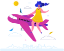 پیش‌نمایش فایل flying-on-a-plane-3226708 از پک سفر
