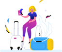 پیش‌نمایش فایل girl-going-on-vacation-3226702 از پک سفر