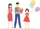 پیش‌نمایش فایل happy-birthday-of-girl-holding-balloons-3272757 از پک خانواده