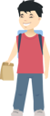 پیش‌نمایش فایل boy-holding-packages-and-wearing-bag-3272747 از پک پسر