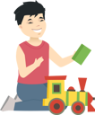 پیش‌نمایش فایل boy-playing-with-toy-3272750 از پک پسر