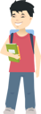 پیش‌نمایش فایل chinese-boy-holding-books-going-to-school-3272746 از پک پسر