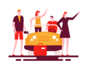 پیش‌نمایش فایل friends-trip-3217218 از پک سفر