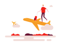پیش‌نمایش فایل man-travelling-by-plane-3217217 از پک سفر