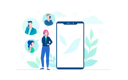 پیش‌نمایش فایل business-communication-3300004 از پک بنر تبلیغات