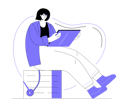 پیش‌نمایش فایل high-quality-composition-with-a-cute-girl-sitting-with-a-book-3727305 از پک کسب و کار