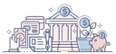 پیش‌نمایش فایل banking-service-4557803 از پک مبتنی بر مفهوم