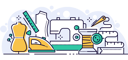 پیش‌نمایش فایل fashion-designer-appliances-4557787 از پک مبتنی بر مفهوم