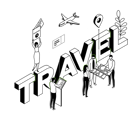 پیش‌نمایش فایل travelling-4557736 از پک ایزومتریک