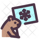 پیش‌نمایش فایل groundhog-holding-flag-2097826 از پک روز مارموت