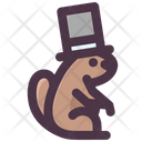 پیش‌نمایش فایل groundhog-wearing-hat-2097825 از پک روز مارموت