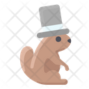 پیش‌نمایش فایل groundhog-wearing-hat-2097675 از پک روز مارموت