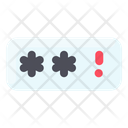 پیش‌نمایش فایل incorrect-password-2098246 از پک پرداخت و مالی
