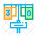 پیش‌نمایش فایل scoreboard-2052181 از پک بازی تنیس