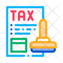 پیش‌نمایش فایل tax-payment-stamp-2182245 از پک سیستم مالیات