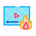 پیش‌نمایش فایل fire-video-2551731 از پک اجتماعی اینترنت بلاگر