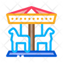 پیش‌نمایش فایل animal-carousel-2552097 از پک پارک سرگرمی و جاذبه