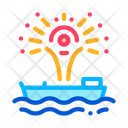 پیش‌نمایش فایل sparkle-boat-2607044 از پک مواد آتش‌بازی