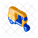 پیش‌نمایش فایل rickshaw-2607235 از پک حمل‌ونقل عمومی