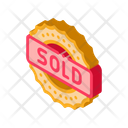 پیش‌نمایش فایل sold-mark-2612398 از پک خرید مزایده و کالاها فروش