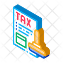پیش‌نمایش فایل tax-payment-stamp-2610189 از پک امور مالی سیستم مالیات