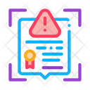 پیش‌نمایش فایل certificate-alert-3587857 از پک گواهی مجوز