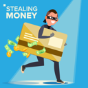 پیش‌نمایش فایل hacker-stealing-sensitive-data-money-from-credit-card از پک هکر دزد
