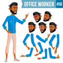پیش‌نمایش فایل animation-creation-set-of-arab-businessman-with-different-face-emotions-1 از پک کارکنان اداری