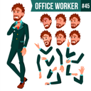 پیش‌نمایش فایل animation-creation-set-of-businessman-with-different-face-emotions-2 از پک کارکنان اداری