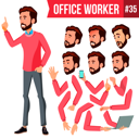 پیش‌نمایش فایل animation-creation-set-of-businessman-with-different-face-emotions-3 از پک کارکنان اداری