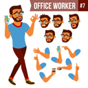 پیش‌نمایش فایل animation-creation-set-of-businessman-with-different-face-emotions-7 از پک کارکنان اداری
