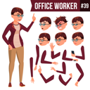 پیش‌نمایش فایل animation-creation-set-of-businesswoman-with-different-face-emotions-3 از پک کارکنان اداری