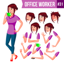 پیش‌نمایش فایل animation-creation-set-of-businesswoman-with-different-face-emotions-5 از پک کارکنان اداری