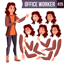 پیش‌نمایش فایل animation-creation-set-of-businesswoman-with-different-face-emotions-6 از پک کارکنان اداری