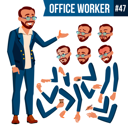 پیش‌نمایش فایل animation-creation-set-of-employee-with-different-face-emotions-1 از پک کارکنان اداری