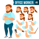پیش‌نمایش فایل animation-creation-set-of-employee-with-different-face-emotions-5 از پک کارکنان اداری