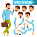 پیش‌نمایش فایل animation-creation-set-of-freelancer-with-different-face-emotions-3 از پک کارکنان اداری