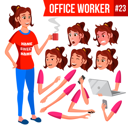 پیش‌نمایش فایل animation-creation-set-of-lady-employee-with-different-face-emotions-4 از پک کارکنان اداری