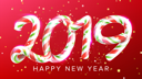 پیش‌نمایش فایل 2019-happy-new-year-background-1 از پک وکتور پس‌زمینه سال نو مبارک ۲۰۱۹