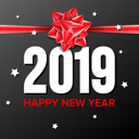 پیش‌نمایش فایل 2019-happy-new-year-background-6 از پک وکتور پس‌زمینه سال نو مبارک ۲۰۱۹