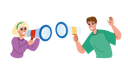 پیش‌نمایش فایل business-announce-10768294 از پک کاراکترها افراد کسب‌وکار
