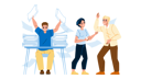 پیش‌نمایش فایل colleagues-stress-and-panic-chaos-in-office-10768299 از پک کاراکترها افراد کسب‌وکار
