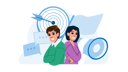 پیش‌نمایش فایل digital-marketing-agency-10768291 از پک کاراکترها افراد کسب‌وکار