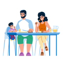 پیش‌نمایش فایل family-eating-breakfast-together-10768809 از پک دختر پسر مادر پدر خانواده