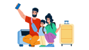 پیش‌نمایش فایل family-going-to-trip-10768804 از پک دختر پسر مادر پدر خانواده