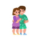 پیش‌نمایش فایل brother-and-sister-10769126 از پک دختر پسر کودکان